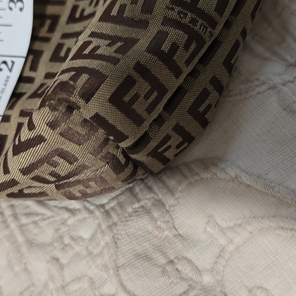 Fendi Zucca mini handbag .does have wear signs and new strap but great condition - Picture 5 of 8